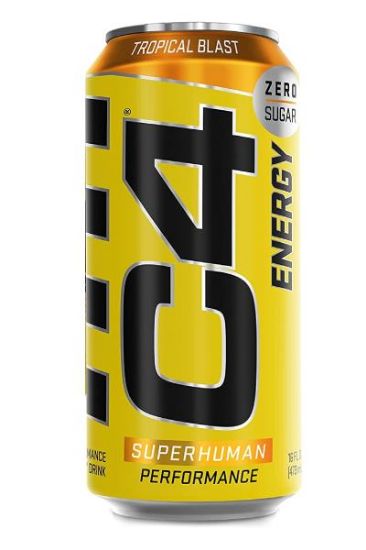 Picture of Tropical Blast Caffeinated Energy Drink 473 Ml