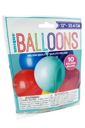 Picture of Unique Balloon Minx 12 Inch 10 Ct