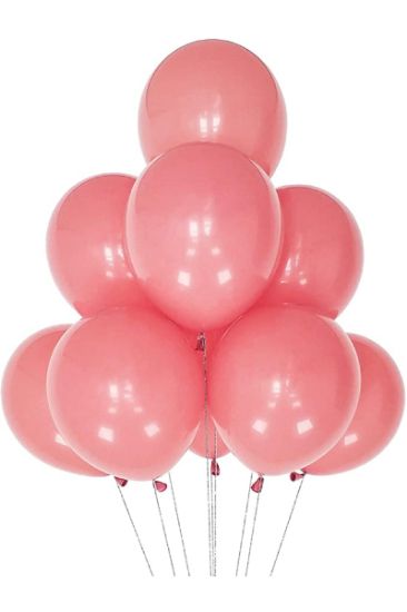 Picture of Unique Petal Pink Balloon 12 Inch 10 Ct