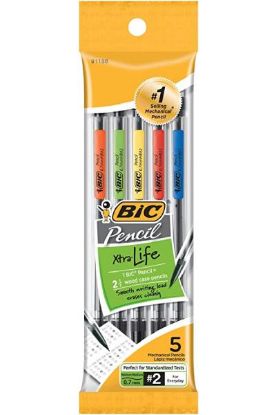 Picture of Bic Stationery Mechanical Pencils .5mm 5 Ct
