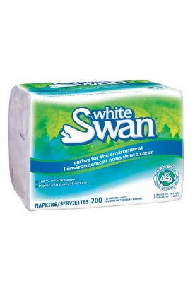 Picture of White Swan Paper Napkins 1ply 200 Ct