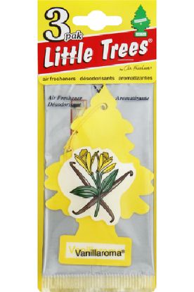 Picture of Little Tree Vanillaroma Air Freshener 3 Ct
