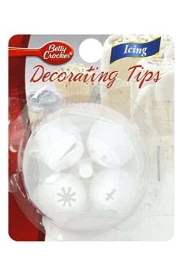 Picture of Betty Crocker Plastic Decorating Tips 1 Ct