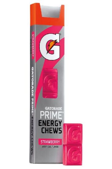 Picture of Gatorade Prime Energy Chews - Strawberry 1 Oz