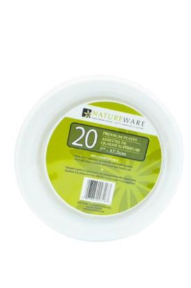 Picture of Compostable Premium Paper Plates 20 Ct