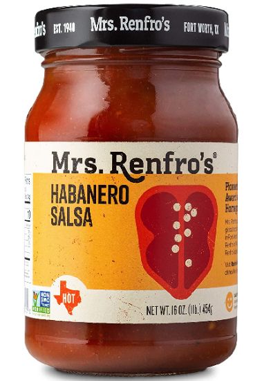 Picture of Mrs. Renfro/'s Salsa Habanero 16 Oz