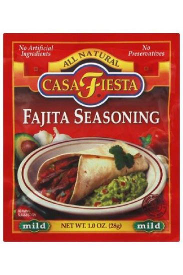 Picture of Casa Fiesta Fajita Seasoning Mix 1 Oz