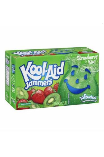 Picture of Kool Aid Jammers Strawberry Kiwi Juice 180 Ml