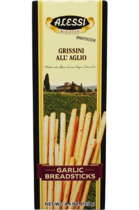 Picture of Alessi Breadsticks Garlic 4.4 Oz