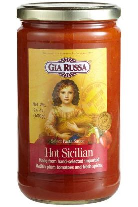 Picture of Gia Russa Hot Sicilian Sauce  24 Oz