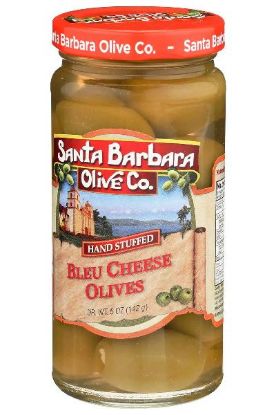 Picture of Santa Barbara Blue Cheese Stuffed Olives 5 Oz