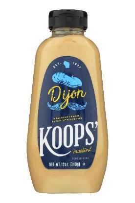 Picture of Koops Dijon Squeeze Mustard  12 Oz
