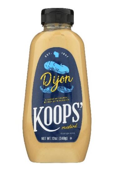 Picture of Koops Dijon Squeeze Mustard  12 Oz