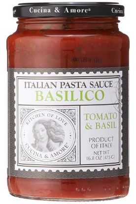 Picture of Cucina Tomato Basil Garlic Pasta Sauce 16.8 Oz