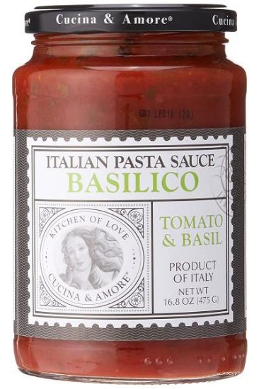 Picture of Cucina Tomato Basil Garlic Pasta Sauce 16.8 Oz