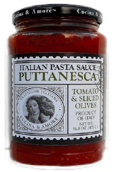 Picture of Cucina Puttanesca Pasta Sauce 16.8 Oz