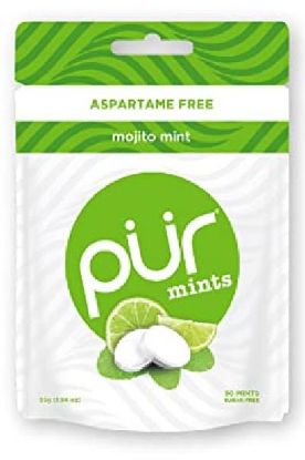 Picture of Pur Aspartame Free Mojito Lime Mints Bag 0.8 Oz