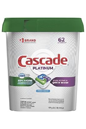Picture of Cascades Platinum Fresh Scent Dishwasher Detergent 16ct 252 Grams