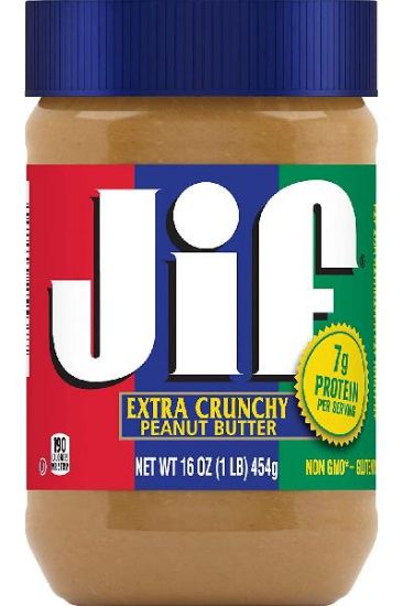 Picture of Jif Gluten Free Crunchy Peanut Butter 500 Grams