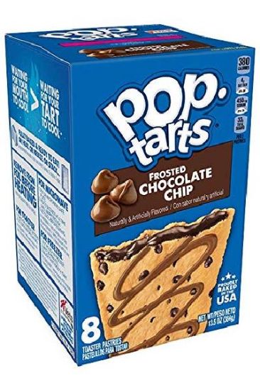 Picture of Kellogg/'s Pop Tarts With Chocolate Chips Flavour 384 Grams