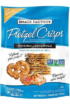 Picture of Snack Factory Pretzel Crisps Original 200 Grams