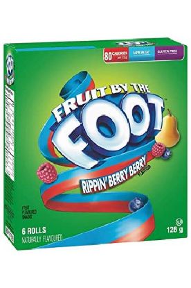 Picture of Betty Crocker Fruit By The Foot Rippin Beery Flavour 128 Grams