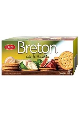 Picture of Breton Basil & Olive Oil Wheat Crackers 112 Grams