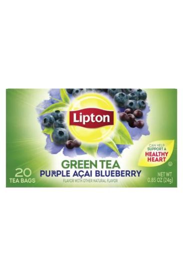 Picture of Lipton Green Tea Purple Acai Blue 20 Ct