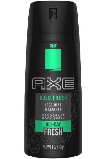 Picture of Axe Gold Fresh Ice Mint Deodorant Body Spray 4 Oz