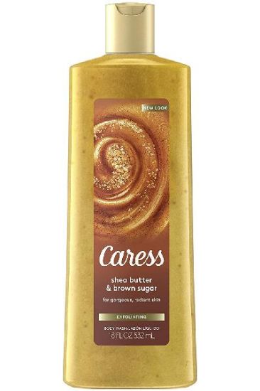 Picture of Caress Shea Butter & Brown Sugar Body Wash 25.4 Oz
