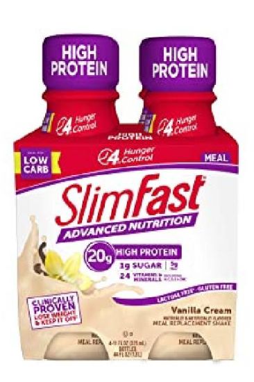 Picture of Slimfast Advanced Rtd Vanilla Creme 4 Pk