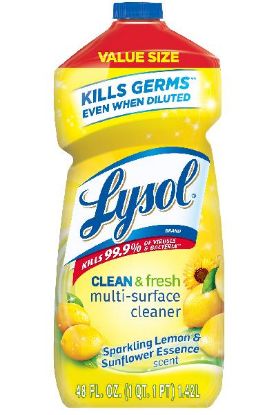 Picture of Lysol Clean & Fresh Multi Surface Lemon Cleaner 48 Oz
