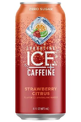 Picture of Sparkling Ice Caffeine Strawberry Citrus 16 Oz