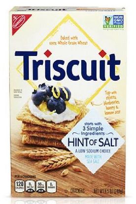 Picture of Triscuit Hint Of Salt Crackers 8.5 Oz