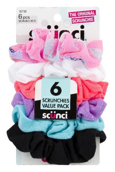 Picture of Scunci Scrunchies 6 Ct