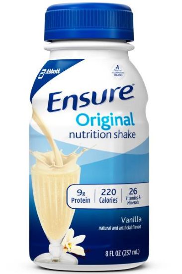 Picture of Ensure Original Vanilla Nutrition Shake 8 Oz