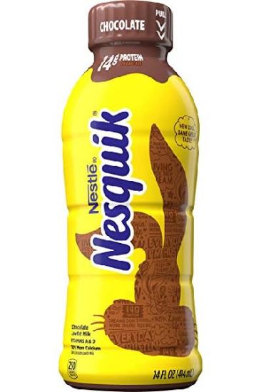 Picture of Nesquick RTD Lowfat 1% Chocolate 14 Oz