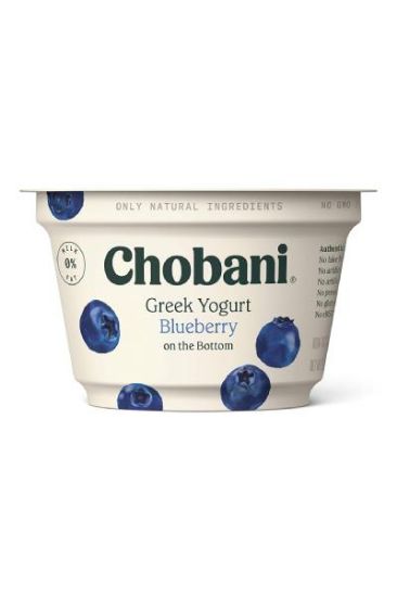 Picture of Chobani Yogurt Greek Blueberry 0% 5.3 Oz