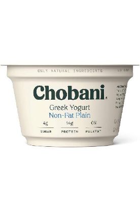 Picture of Chobani Yogurt Greek Plain 0% 5.3 Oz