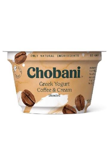 Picture of Chobani Yogurt Whole Milk Coffee & Cream 5.3 Oz