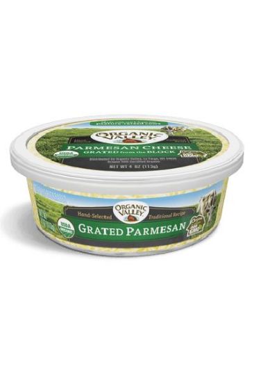 Picture of Organic Valley Grated Parmesan 4 Oz