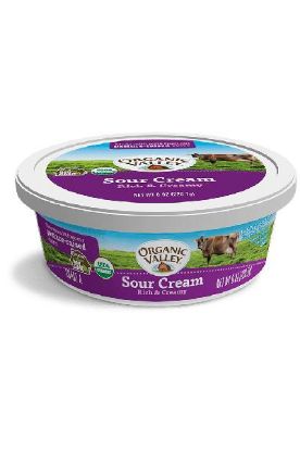 Picture of Organic Valley Sour Cream 8 Oz