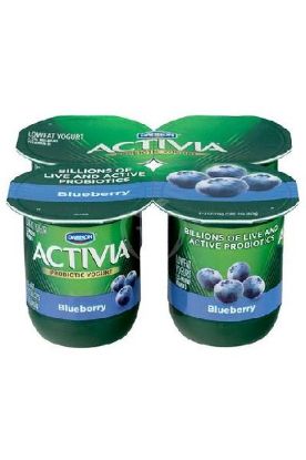 Picture of Activia Regular Blueberry 4 Pk