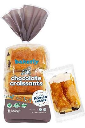 Picture of Bakerly Chocolate Croissants 6Pk 9.52 Oz