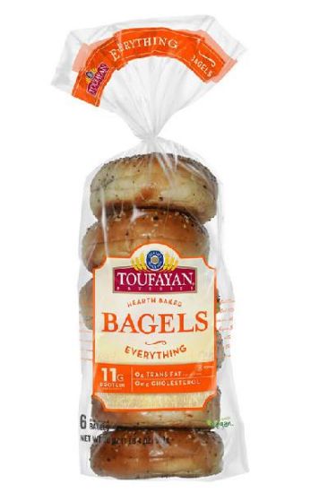 Picture of Toufayan Everything Bagel 20 Oz