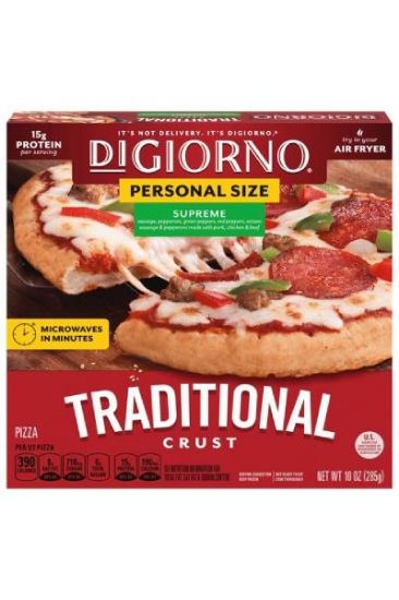 Picture of Digiorno Traditional Crust Supreme Pizza 10 Oz
