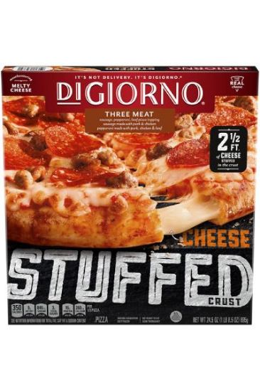 Picture of Digiorno Stuffed Crust Three Meat Pizza 24.5 Oz