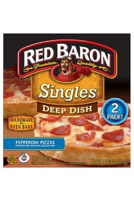 Picture of Red Baron Deep Dish Pizza Pepperoni 2pk 11.02 Oz