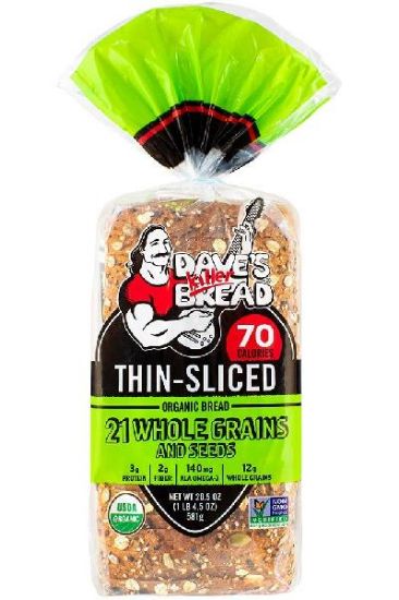 Picture of Dave/'s Killer 21 Whole Grain Thin Sliced 20.5 Oz