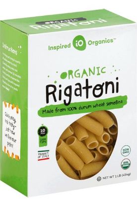 Picture of Inspired Organics Pasta Rigatoni 16 Oz